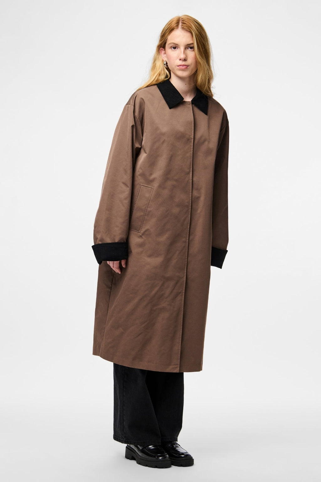 Chaqueta ligera Jorma Long - Coffee Quartz Black