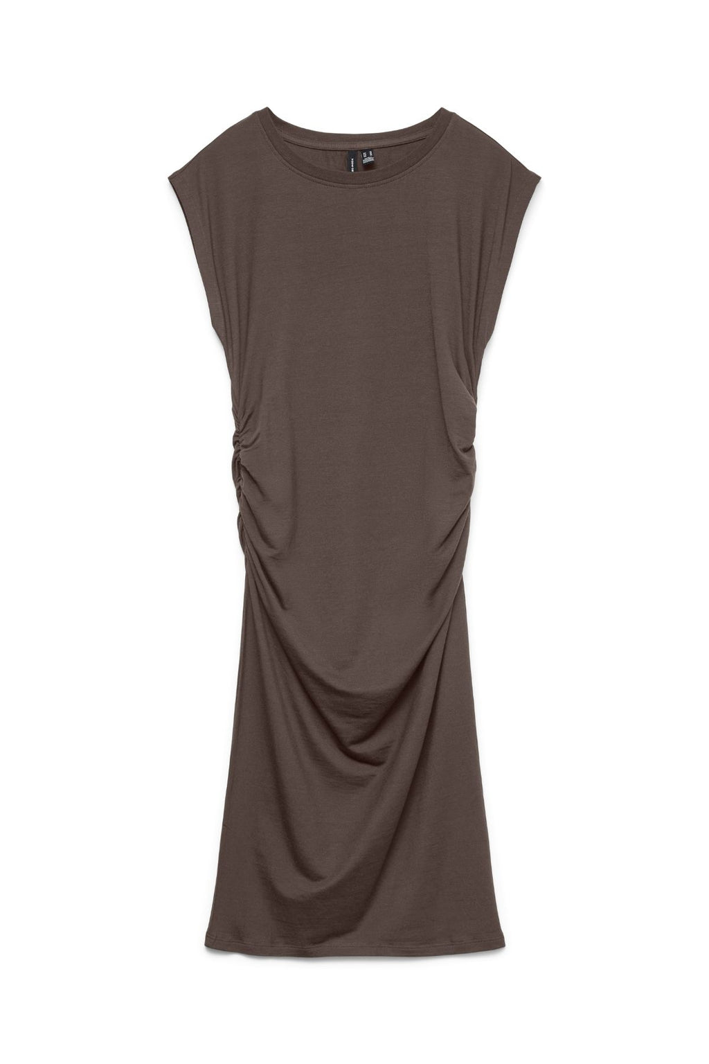 Ava Sarah Short Dress - Chocolate Martini