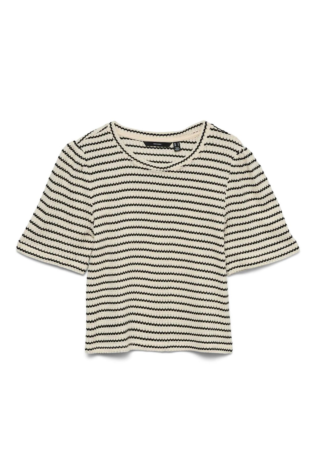 Top Ohia 2/4 con cuello redondo - Negro