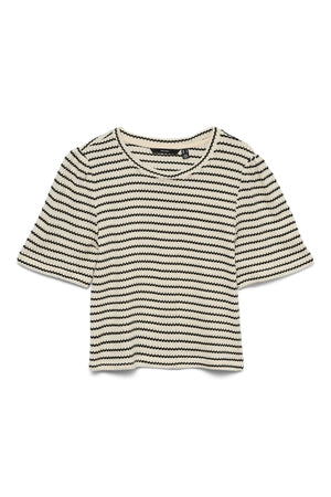 Top Ohia 2/4 con cuello redondo - Negro