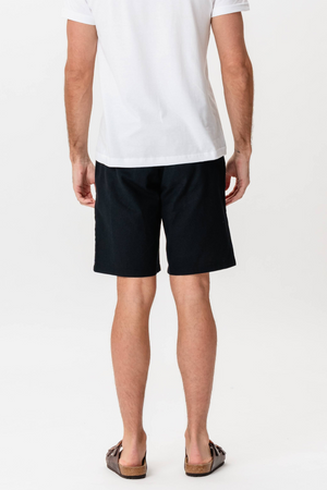 Lino Shorts - Negro