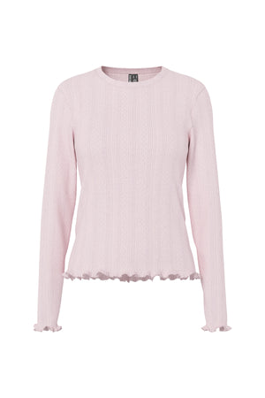 Marie O-Neck Top -  Roseate Spoonbill