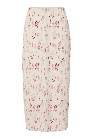 Flora High-Waisted Ankle Skirt - Petal Pink