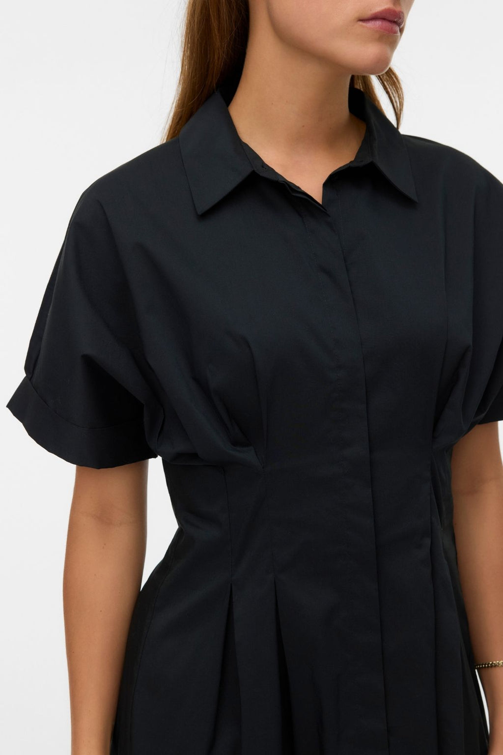 Friba Short Dress - Black