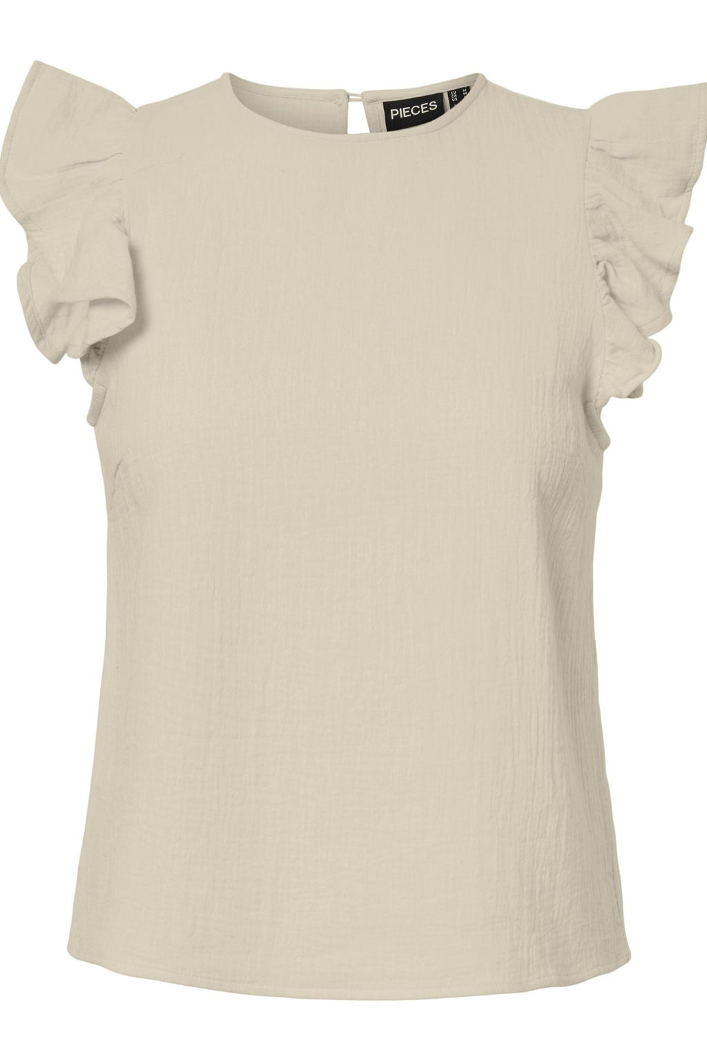 Sastina O-Neck Top - Silver Lining