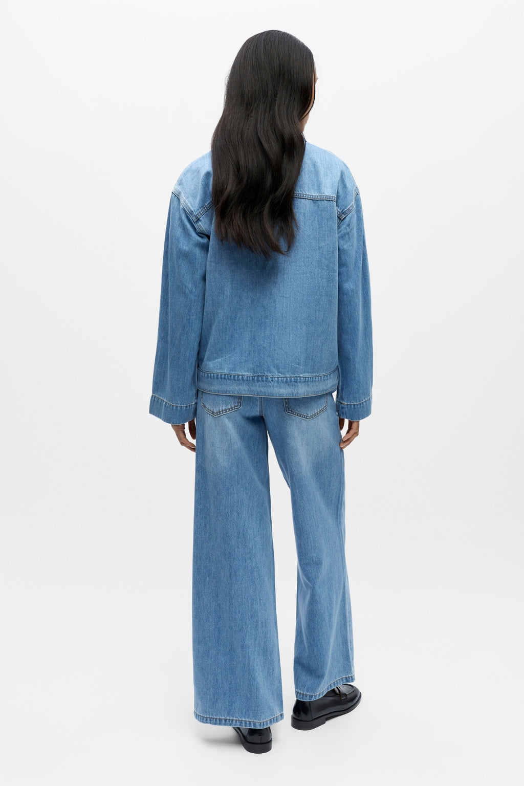 Sobrecamisa Rosie - Denim Azul Claro