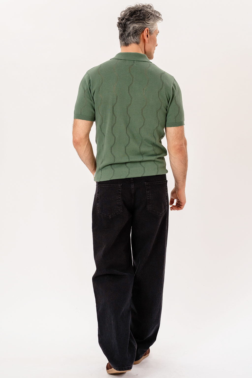 Polo de punto Duran - Verde