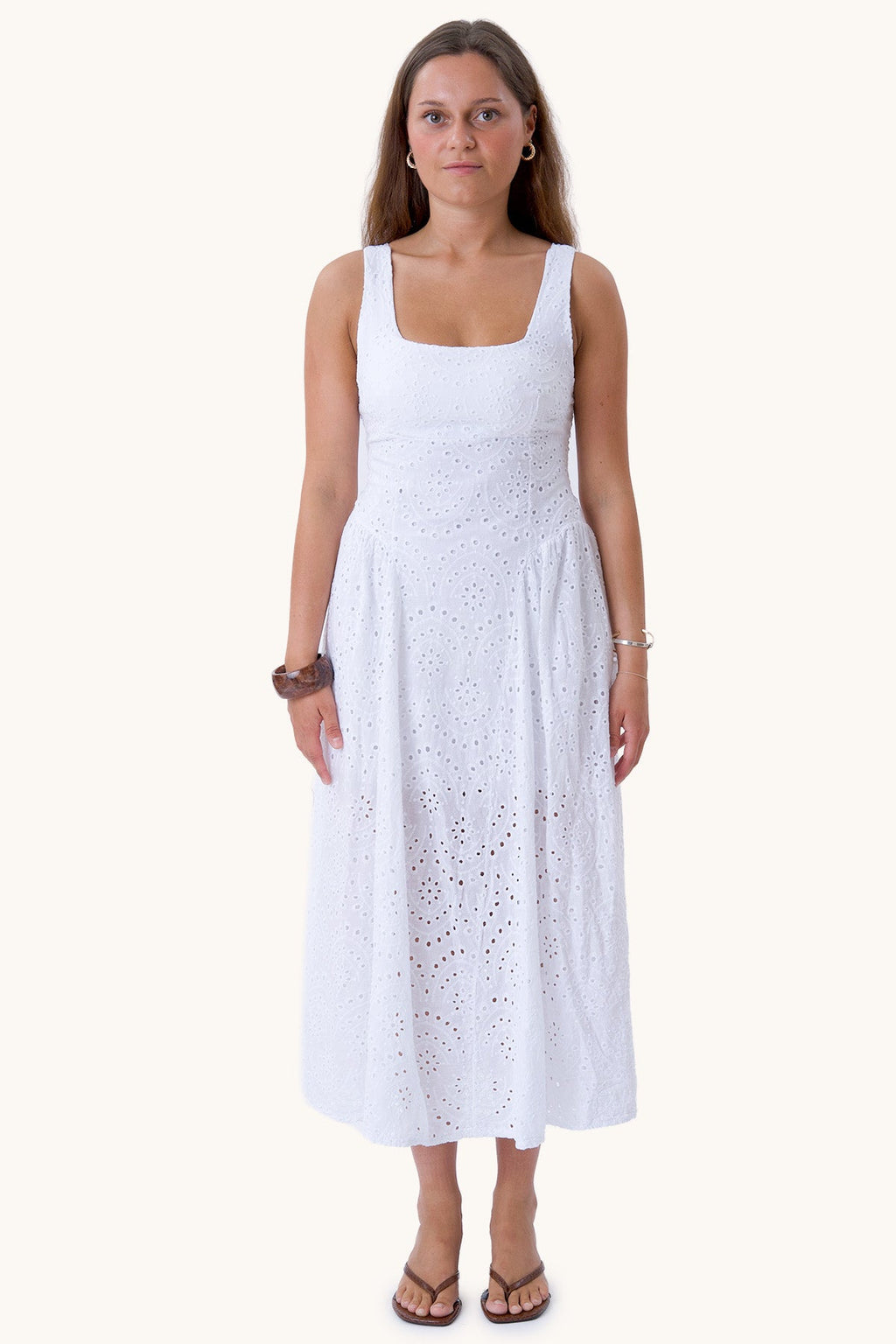 Asta Dress - White