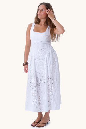 Asta Dress - White