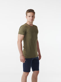 Camiseta muscular - Green del ejército