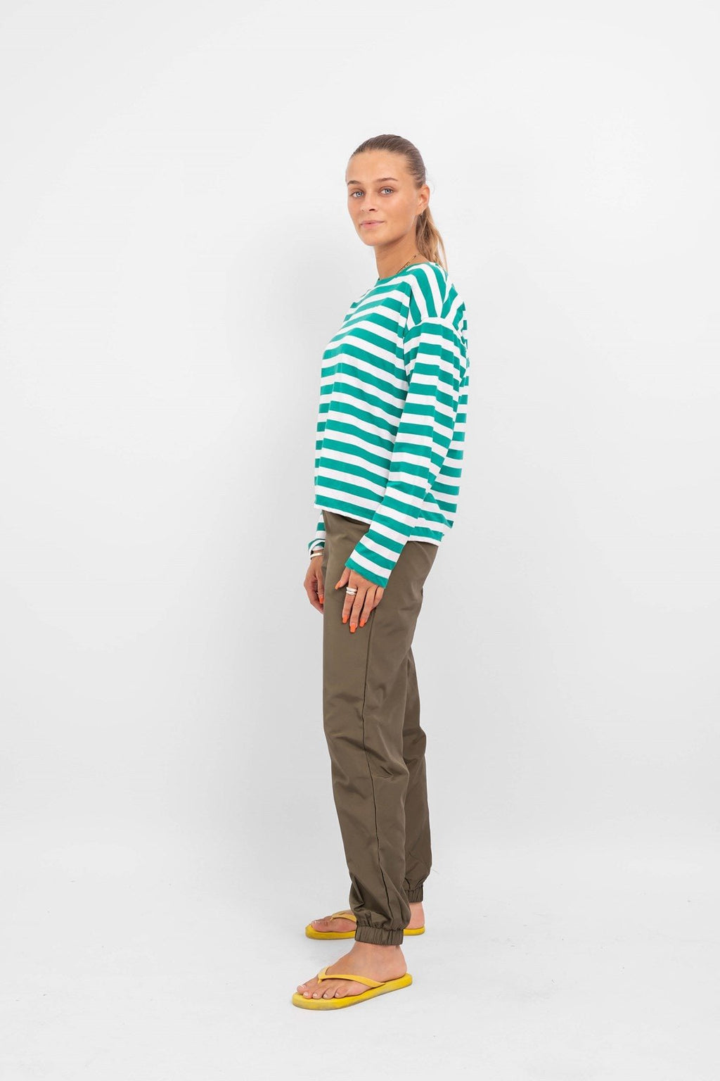 Nelli Long Sleeve Sweater - Green