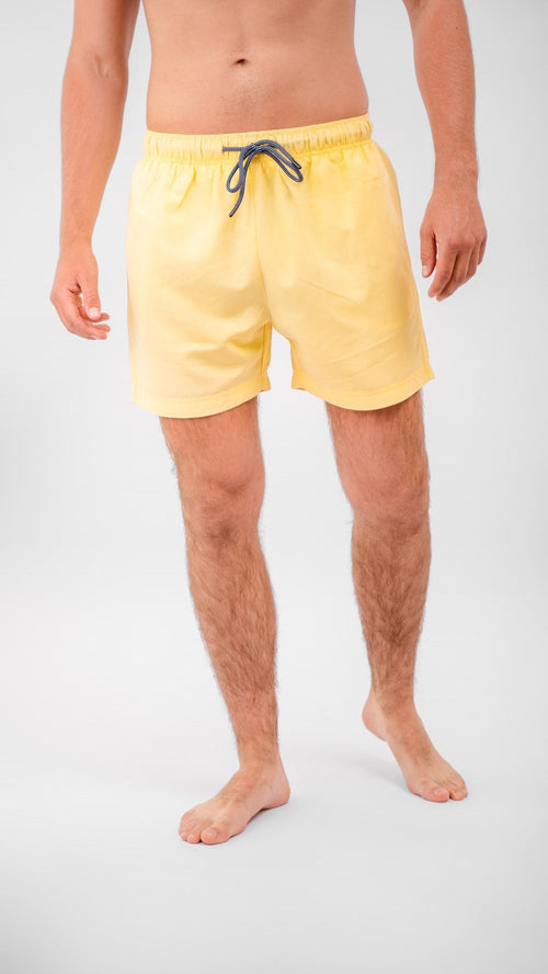 Performance Swimshorts - Pale Banana - TeeShoppen - Gul