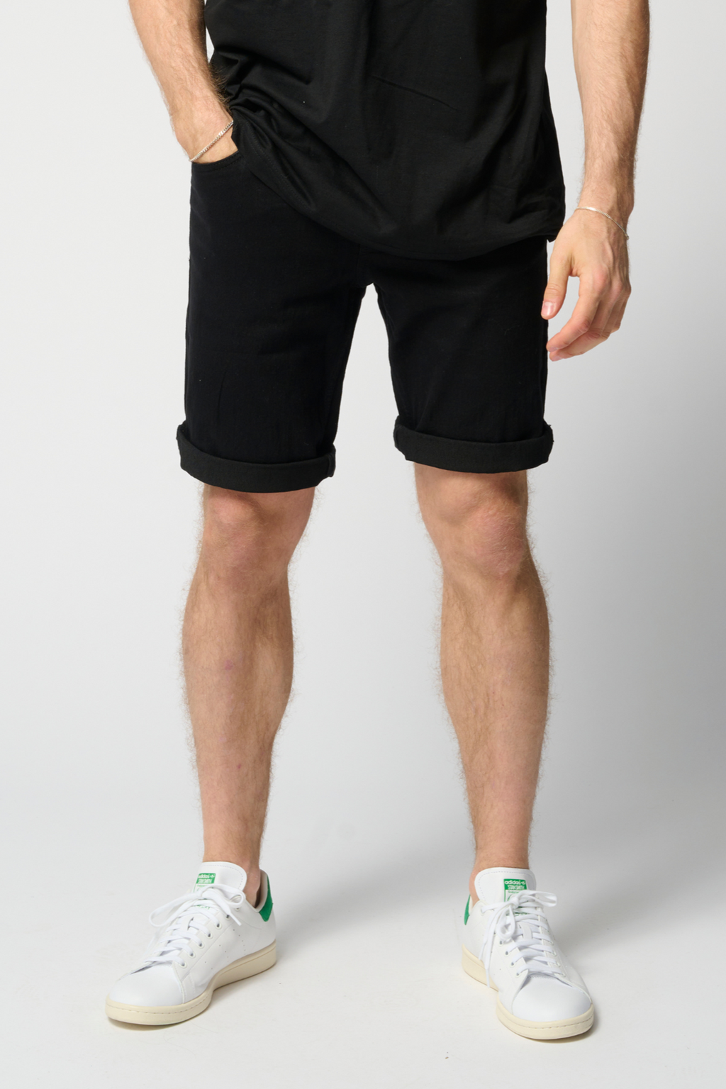 The Original Performance Denim Shorts - Jet Black