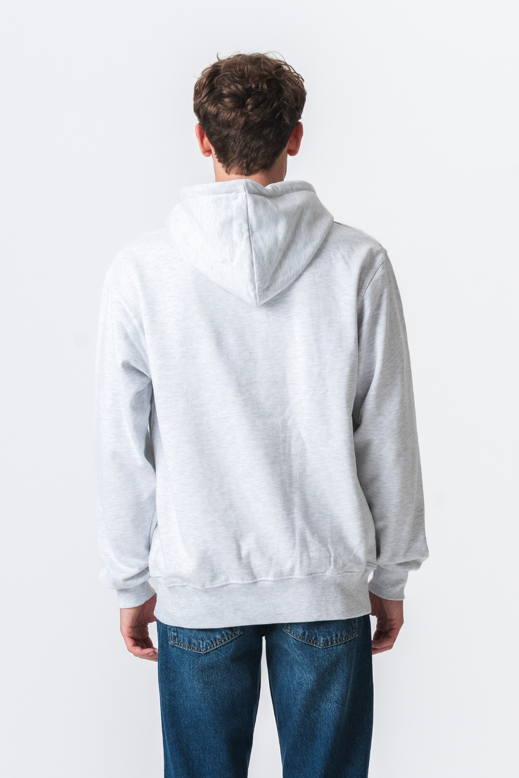 Basic hoodie - Ash gray