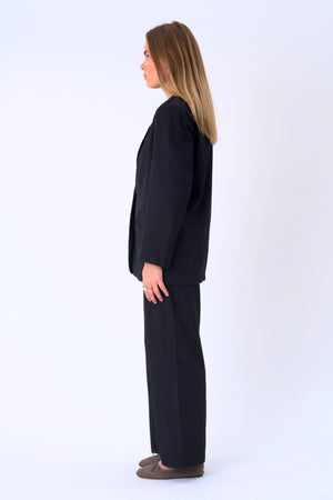Blazer de gran tamaño - Negro