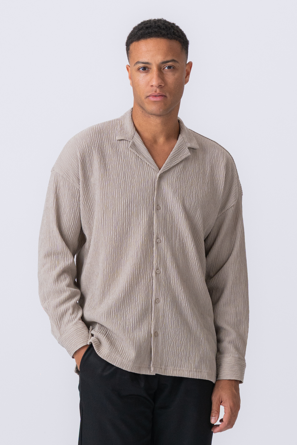 Camisa de Aidan - beige