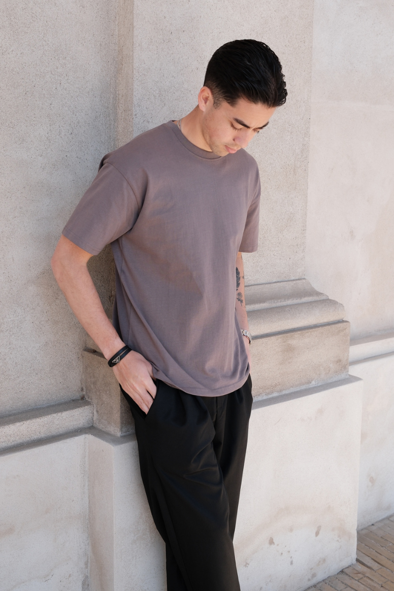 Heavy Boxfit Tee - Dark Grey