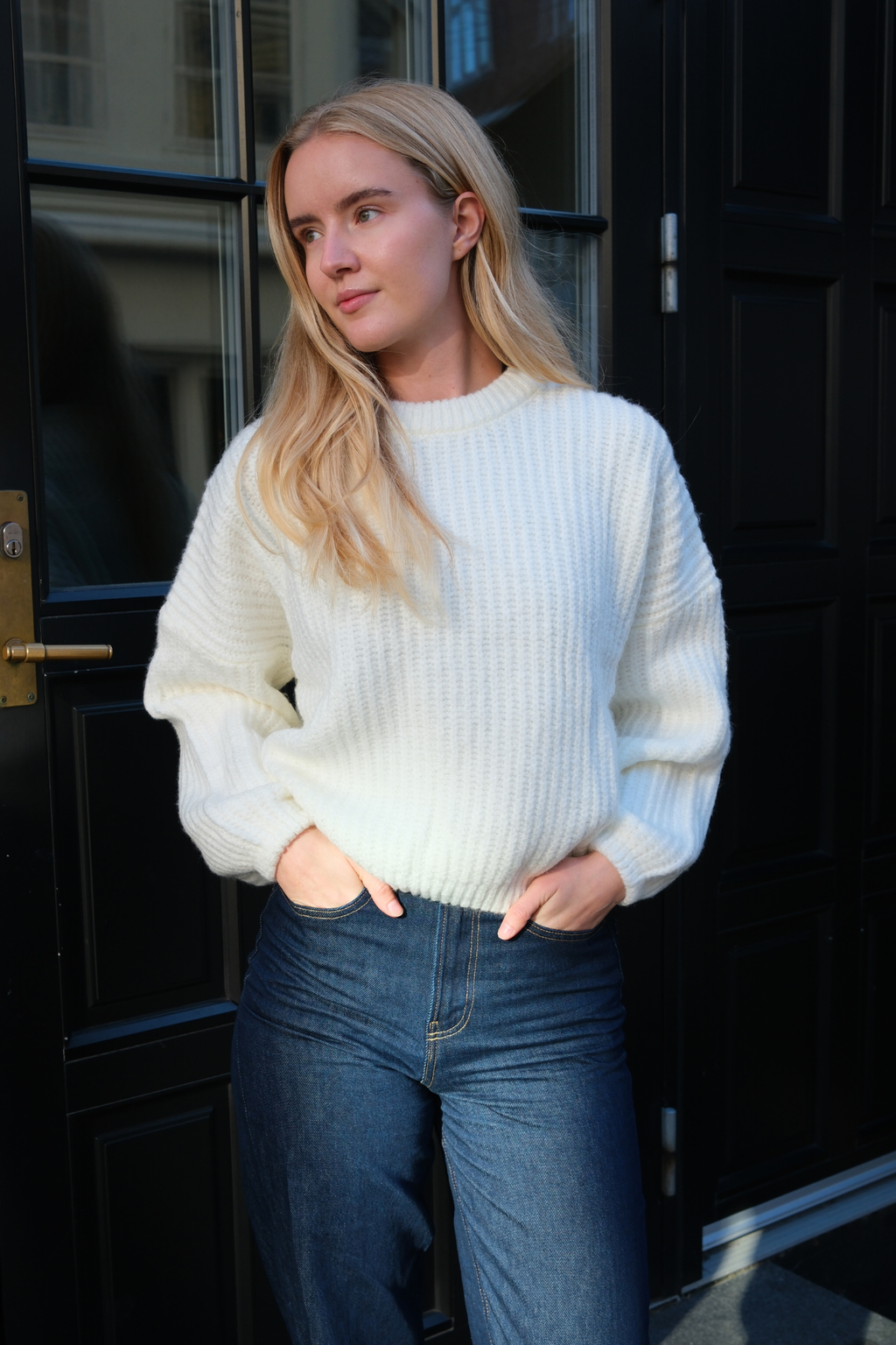 Gabriela Knit - White