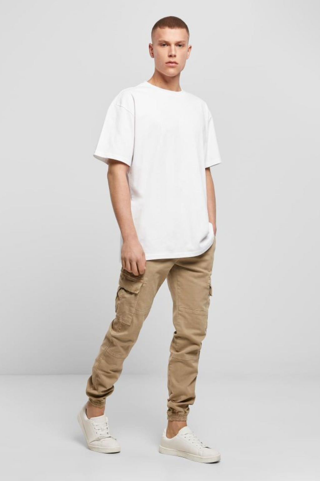 Pesado Oversized Camiseta - White