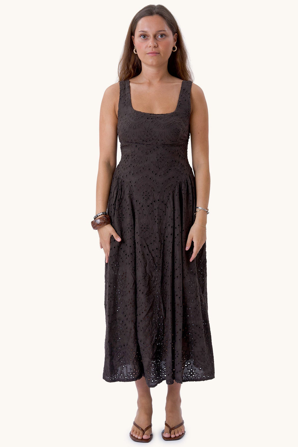 Vestido Asta - Café expreso