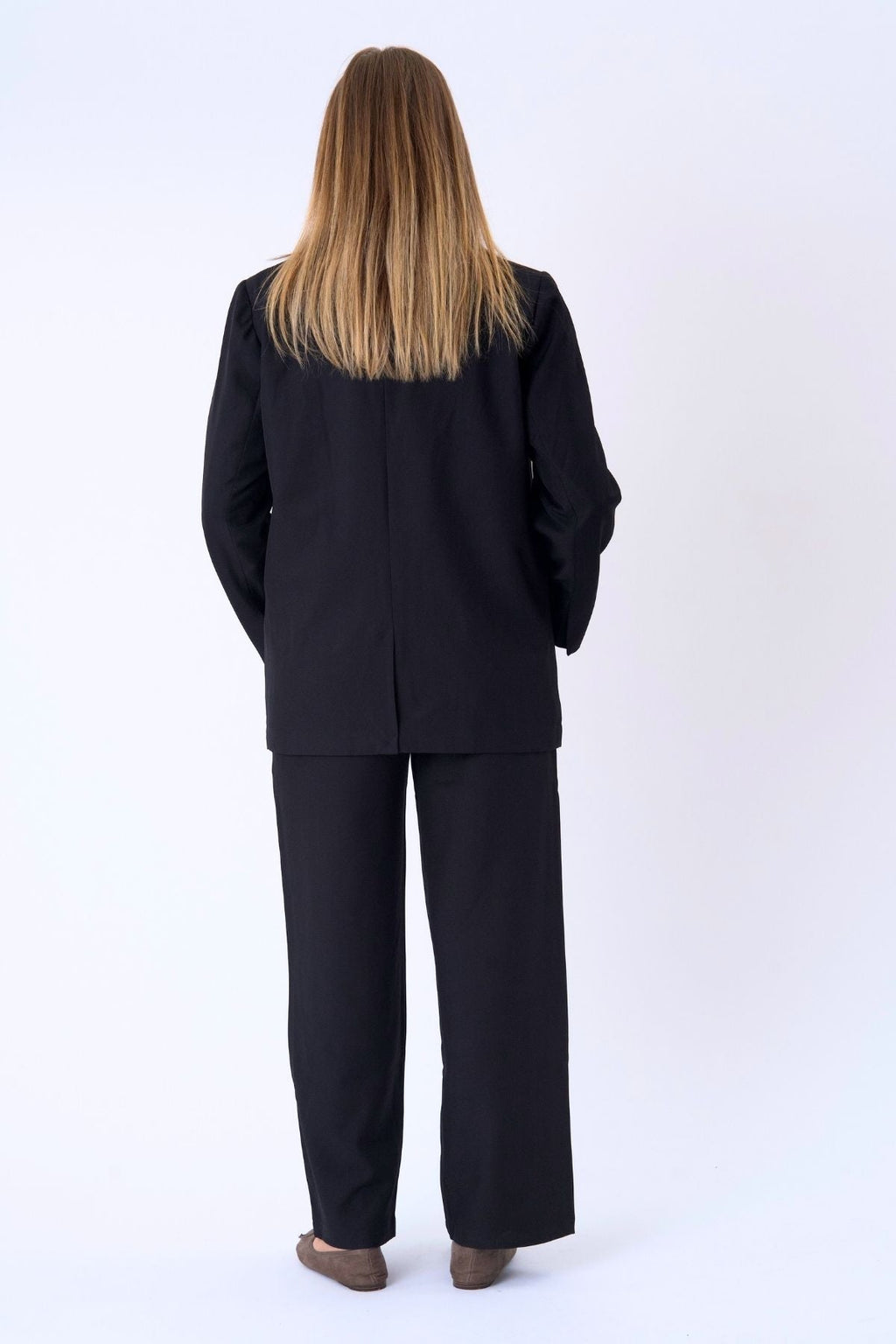 Blazer de gran tamaño - Negro