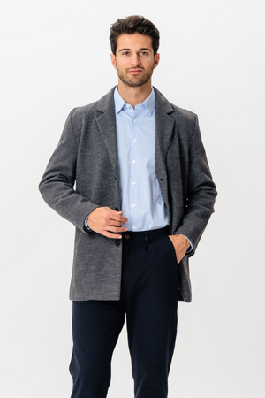 Abrigo Clásico - Gris