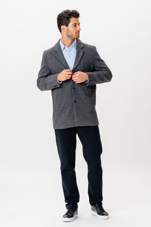 Abrigo Clásico - Gris