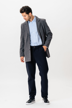 Abrigo Clásico - Gris