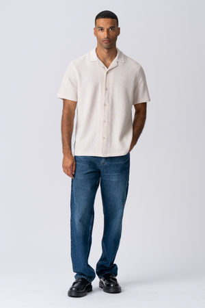 Camisa de punto - beige