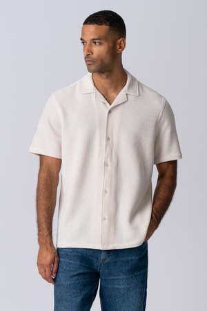 Camisa de punto - beige