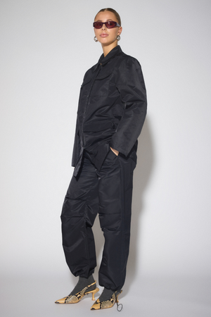 Camisa de gran tamaño de NECO - Negro