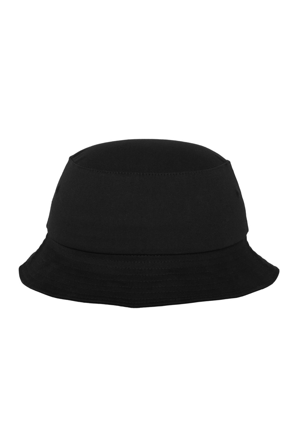 Sombrero de cubo de sarga de algodón - Negro