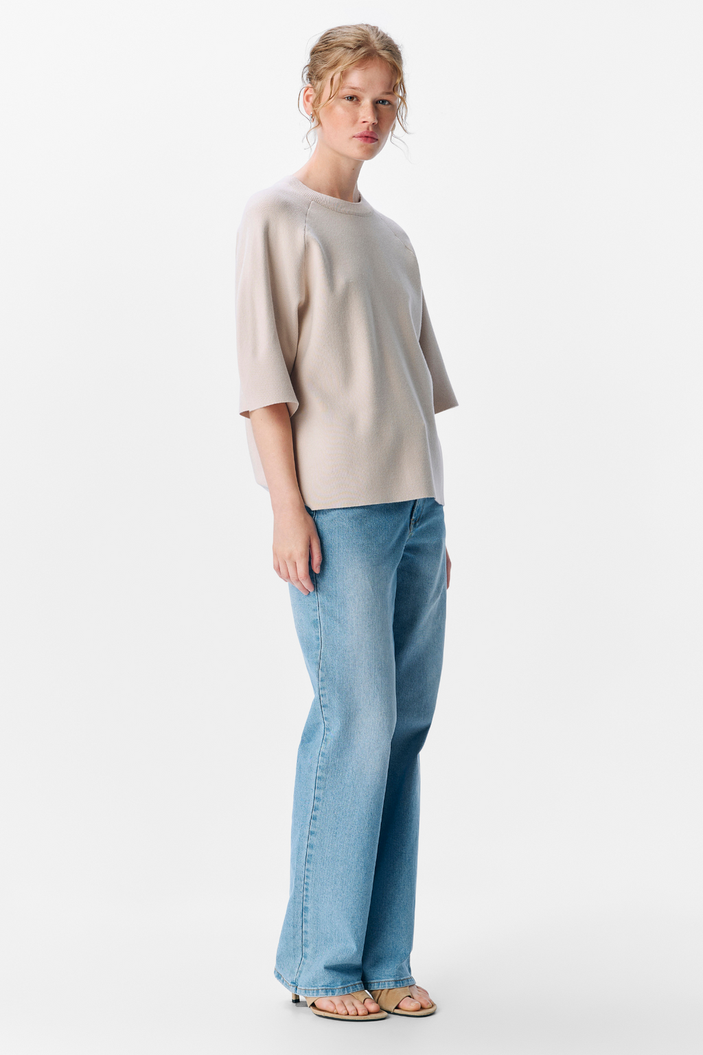 Reynard 2/4 Knit Pullover - Silver Gray