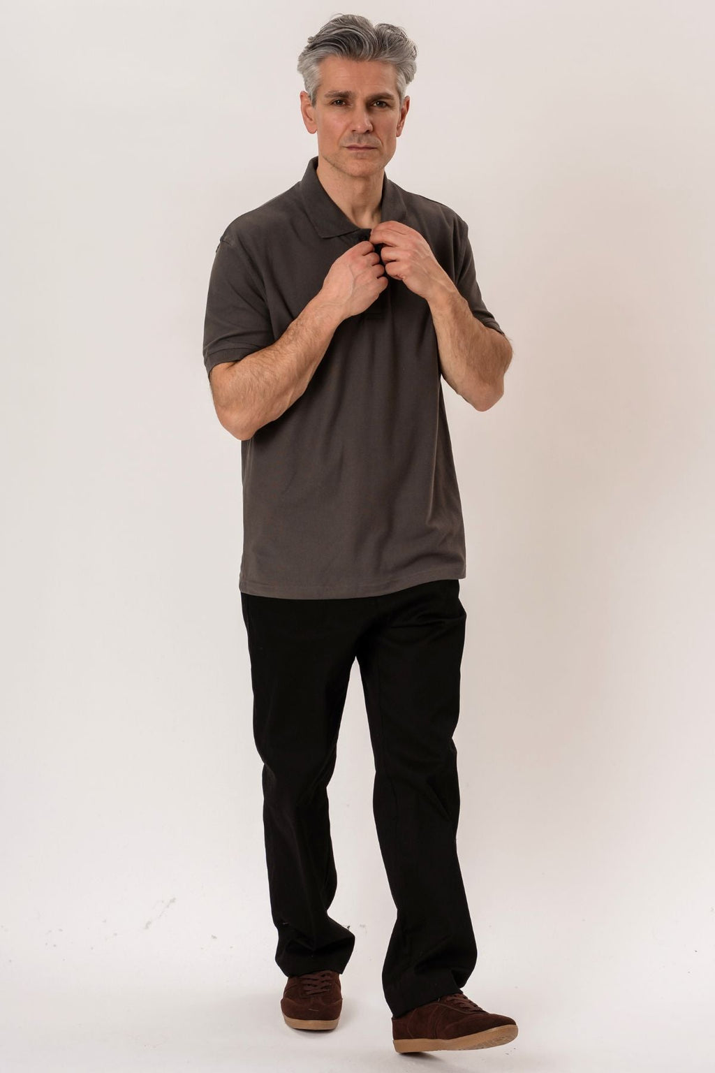 Basic Polo - Dark Gray
