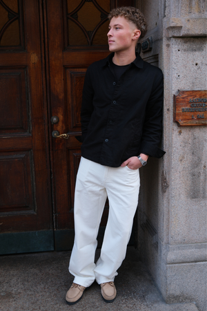 Guillermo Regular Vaqueros - Denim blanco