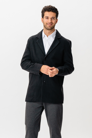 Abrigo Clásico - Negro