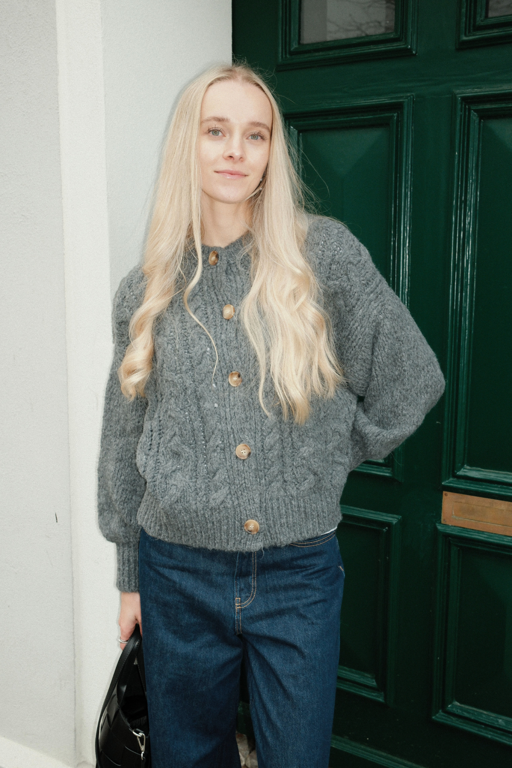 Botton Knit - Gray