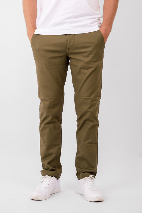 De Originale Performance Structure Pants (Regular) - Oliven - TeeShoppen - Grøn