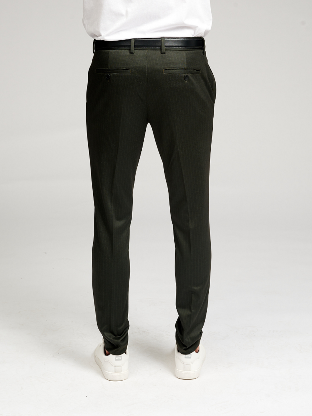 El original Performance Pants - Rayas de color verde oscuro (limitado)