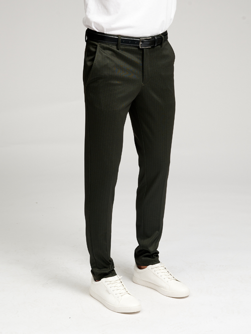 De Originale Performance Pants - Mørkegrøn Stribet (Limited) - TeeShoppen - Grøn