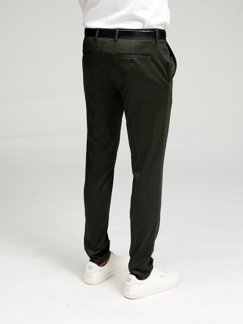 El original Performance Pants - Rayas de color verde oscuro (limitado)