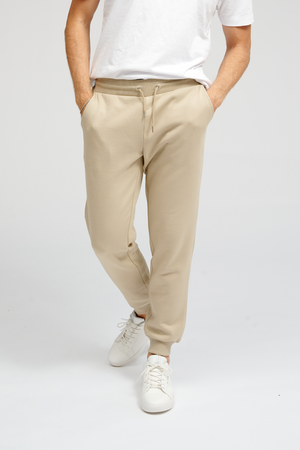 Pantalones de chándal básicos - beige oscuro