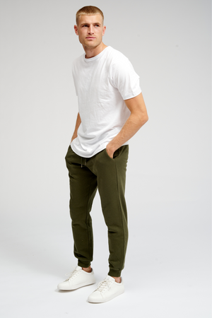 Basic Sweatpants - Dark Green