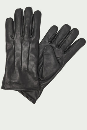 Guantes de cuero - Negro
