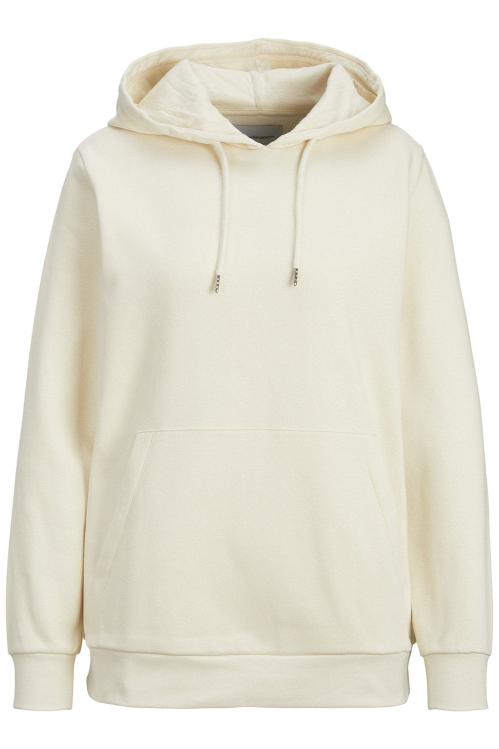 Sudor de sudadera con capucha básica - beige ligero
