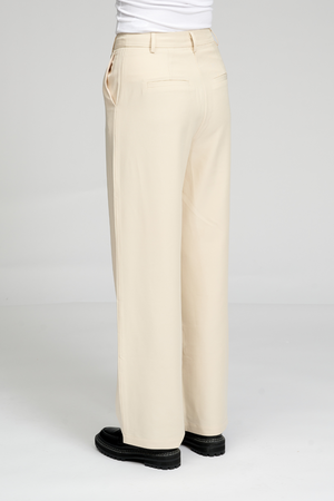 Pantalones clásicos de traje - beige