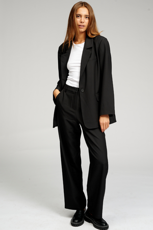 Classic Suit Pants - Black