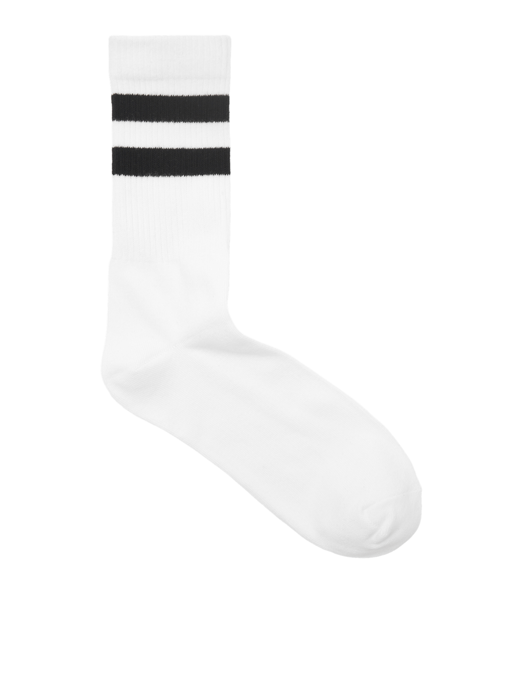 Calcetines deportivos 5 PC. - Blanco negro