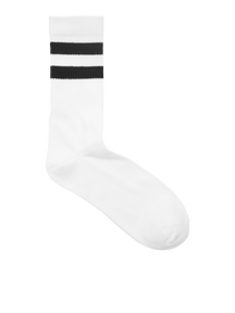 Calcetines deportivos 5 PC. - Blanco negro