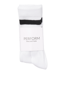 Sports Socks 5 pcs. - White/Black